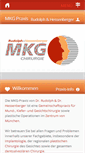 Mobile Screenshot of mkg-praxis.de