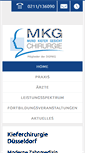 Mobile Screenshot of mkg-praxis.com